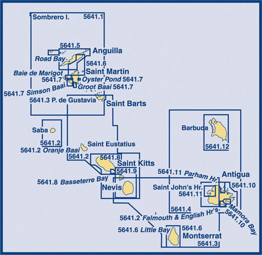 SC5641 Sombrero Island to Montserrat & Antigua